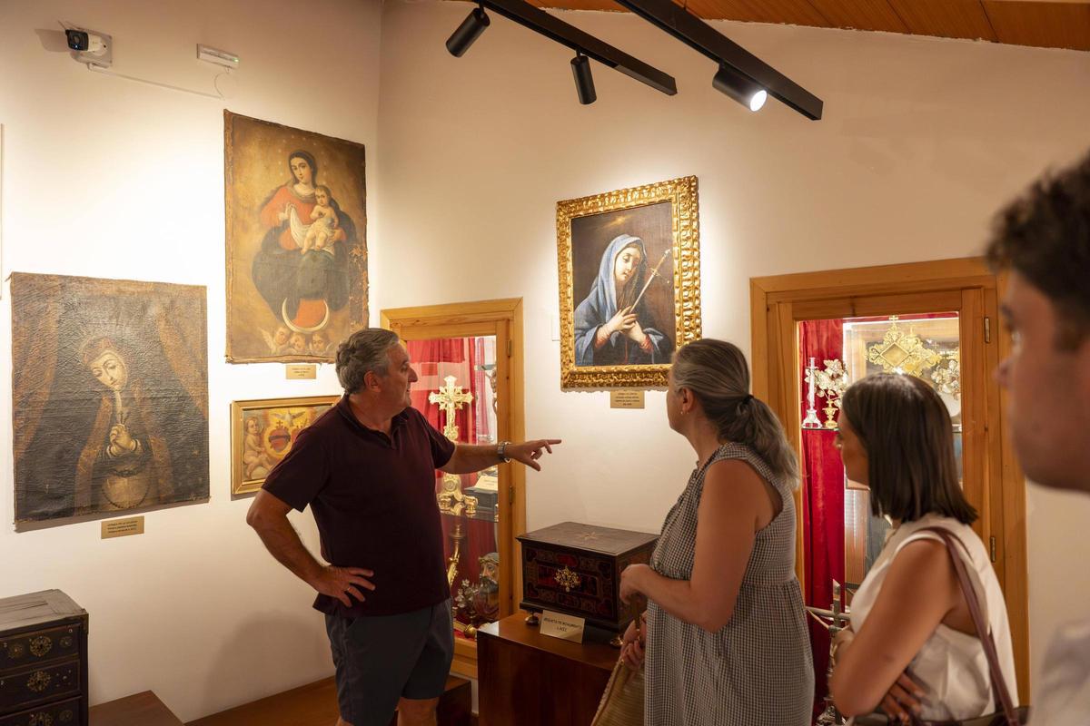 Fotogalería | Visita al convento de Santa Ana
