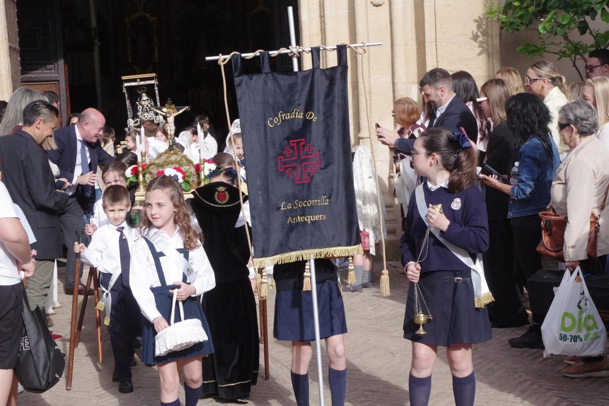 Fotos de la procesión de tronos chicos de Antequera