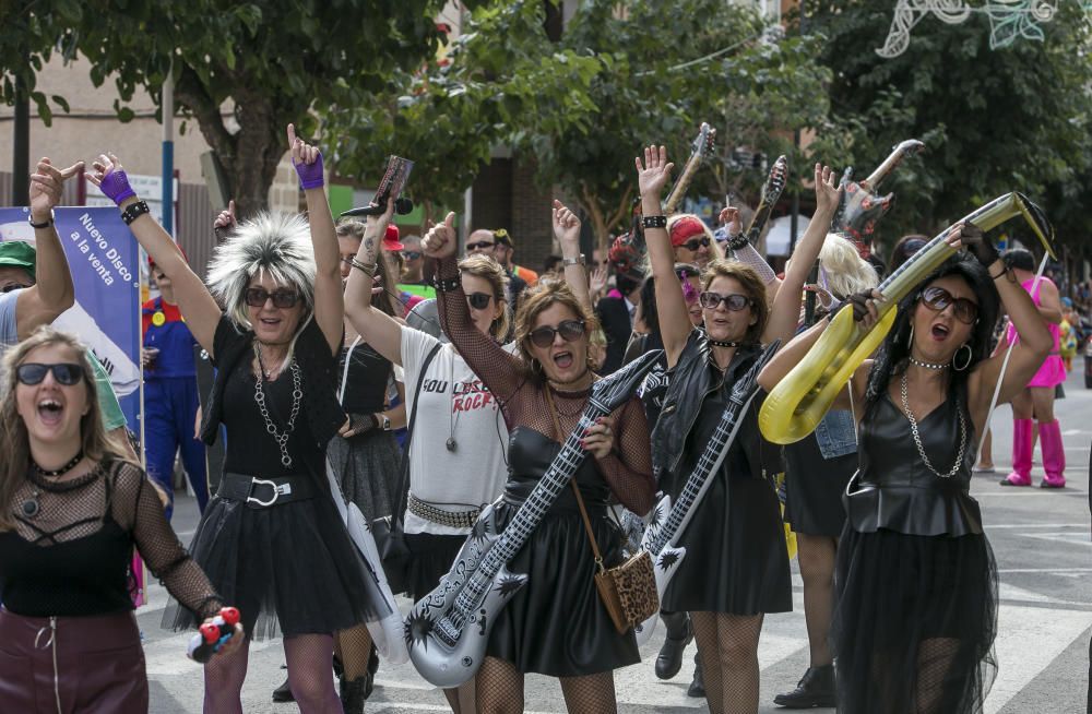 Los peñistas vuelven a la carga tras el aguacero