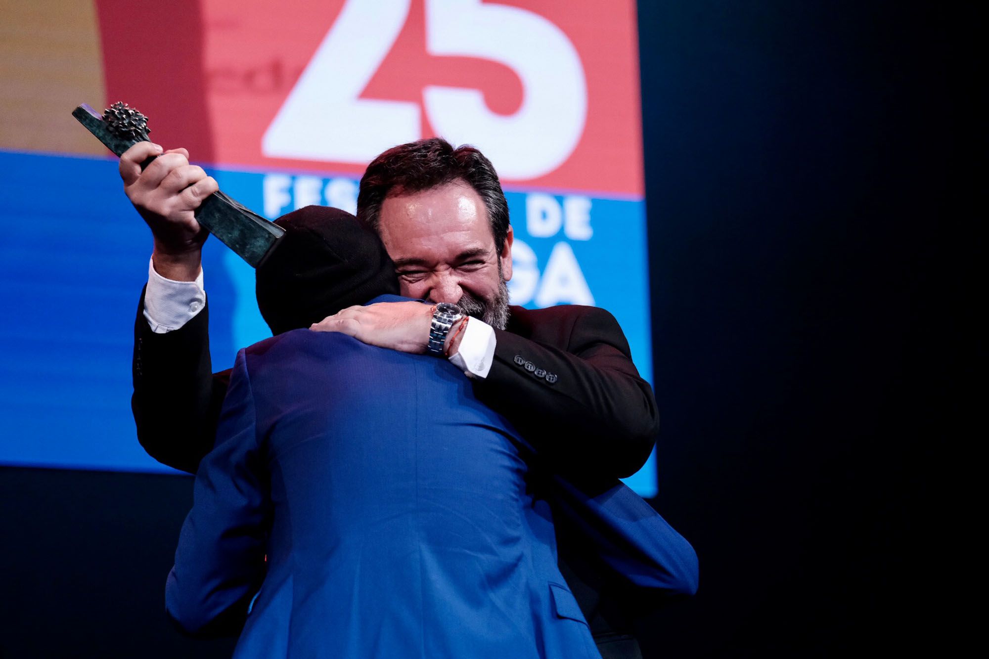 Las imágenes de la gala de los premios Málaga Cinema del Festival