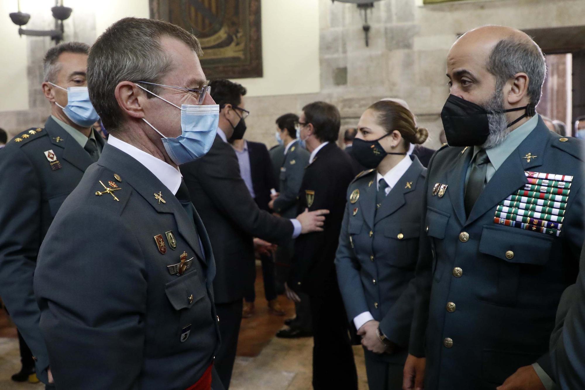 Toma posesión del nuevo General de la Guardia Civil Arturo Prieto