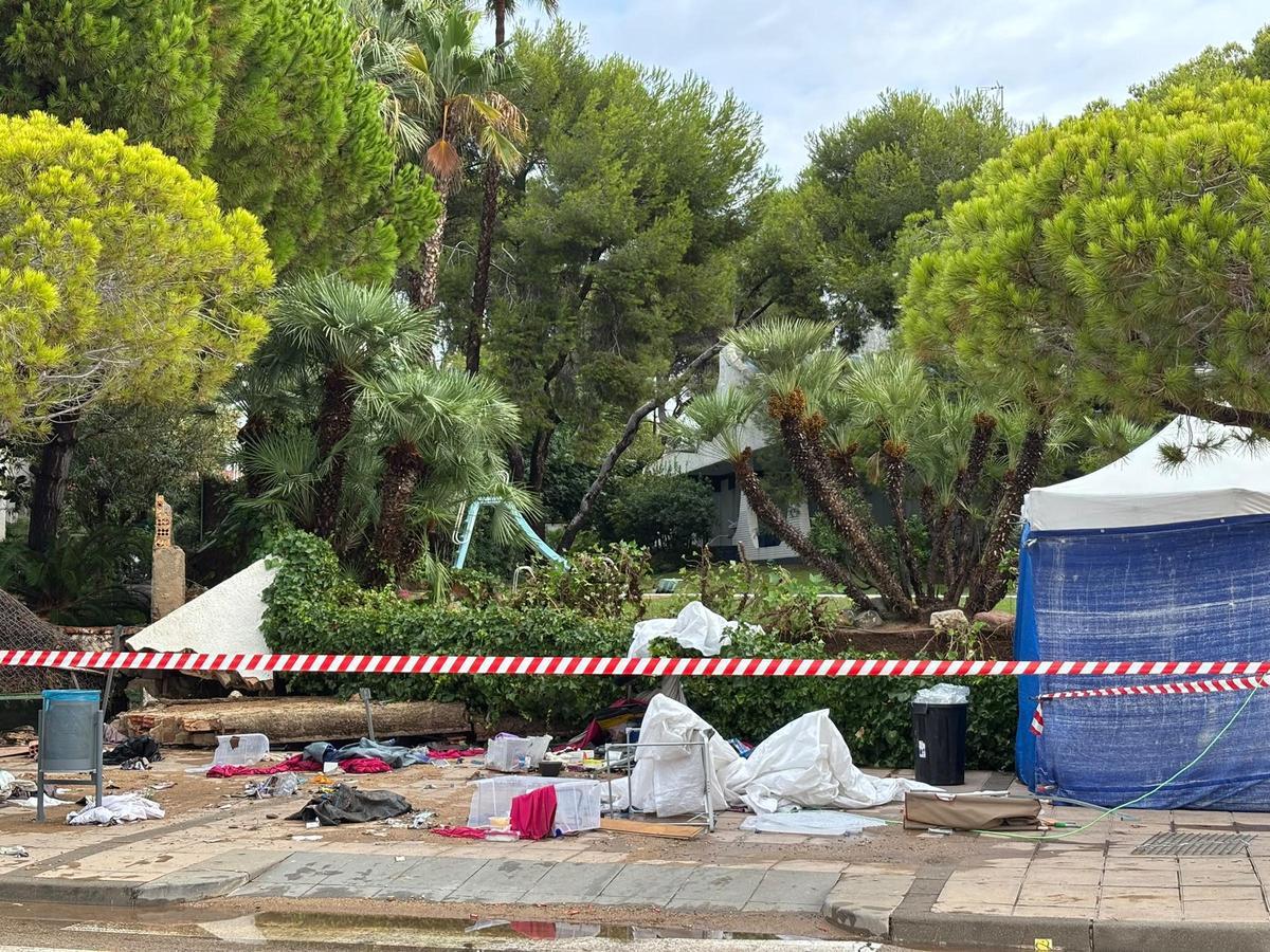 Les imatges de les pluges torrencials al sud de Catalunya