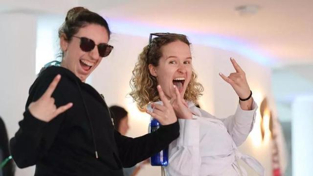 Estudiantes de Erasmus en la edición del año pasado en Ibiza.