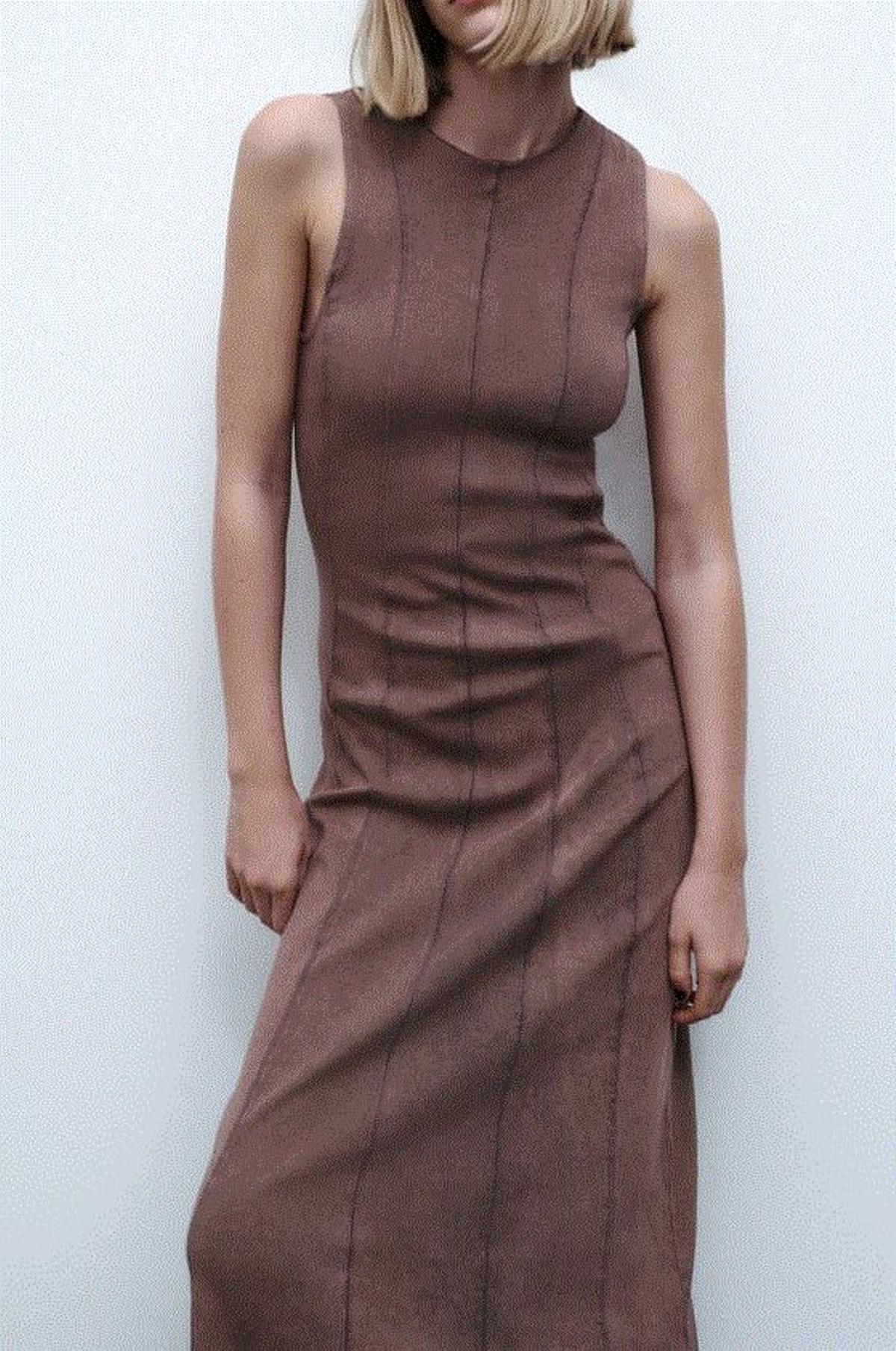 Vestido midi Zara