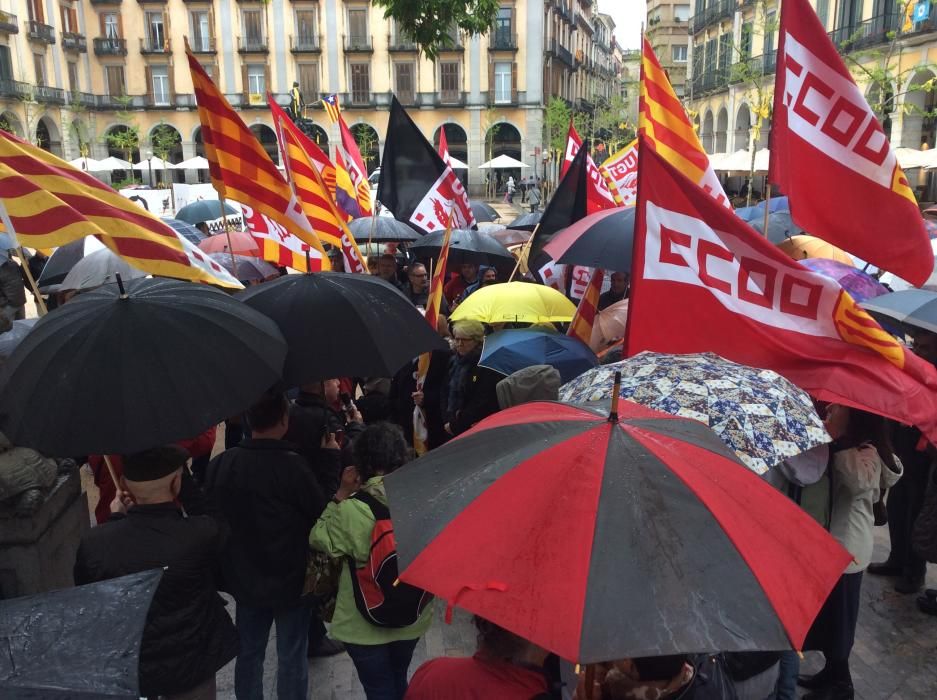 Manifestació pensionistes Girona