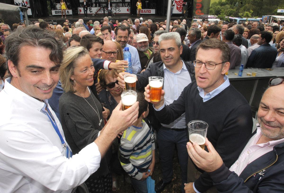 Feijóo en una celebración del PP en A Coruña en una fotografía de archivo.