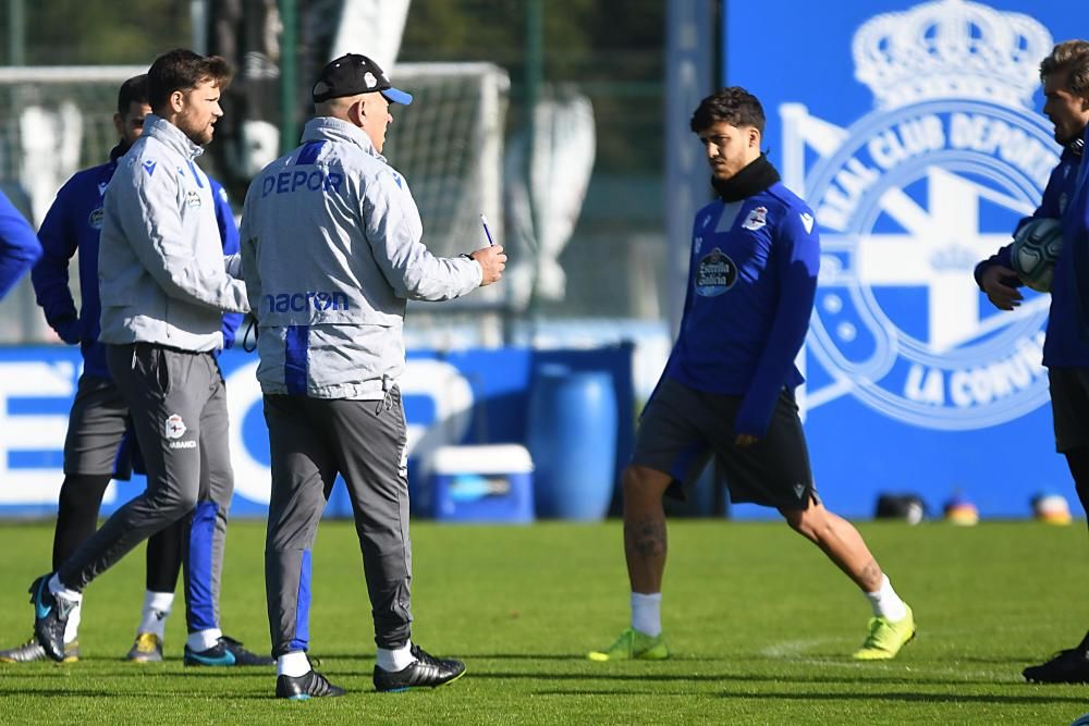 Lampropoulos y Montero se reincorporaron al entrenamiento este miércoles. Hoy, jueves, lo hizo el internacional japonés.