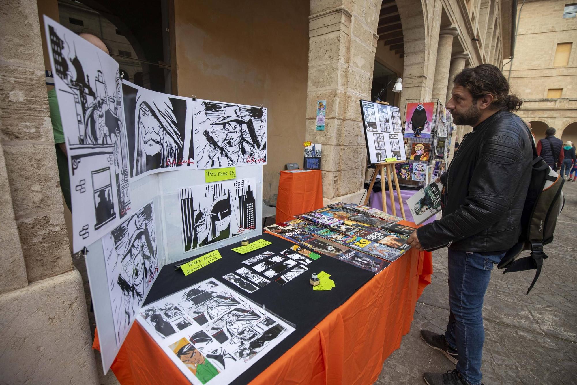 El patio de La Misericórdia acoge el Comic Market durante este fin de semana