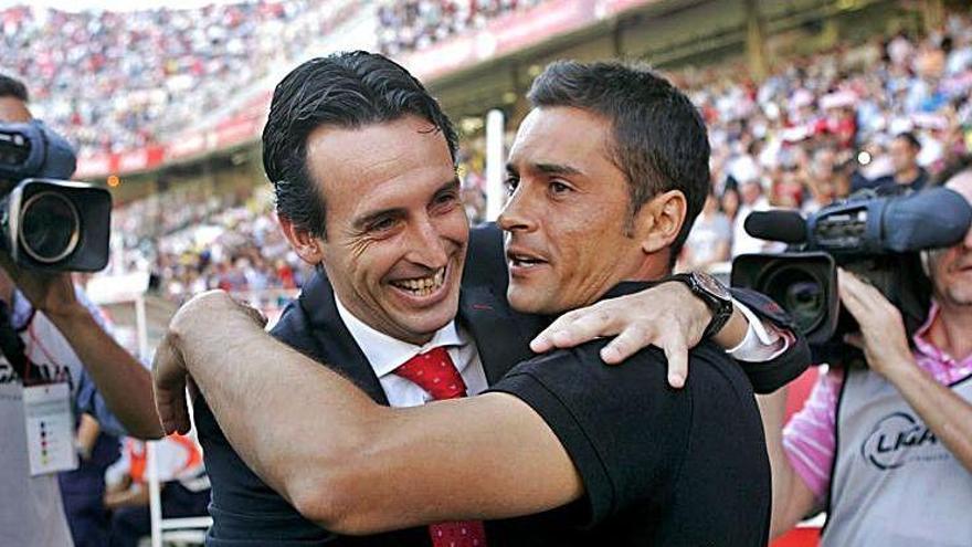 Francisco es retroba amb Emery, el tècnic que el va induir a ser entrenador