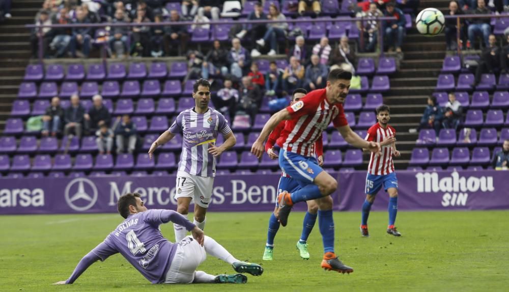 Valladolid - Sporting, en imágenes