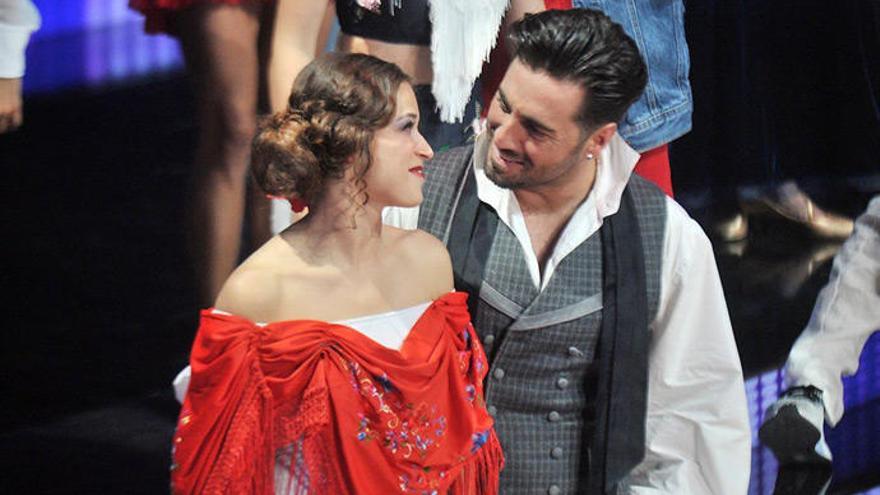 Bustamante y Yana, en &#039;Bailando con las estrellas&#039;.