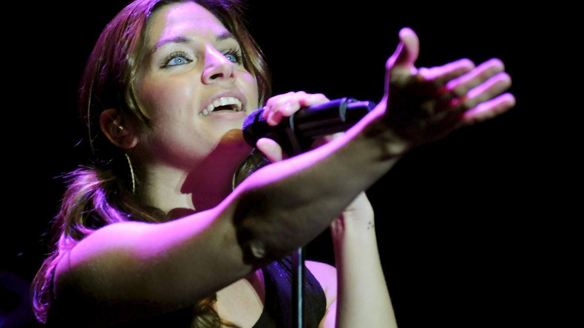La cantante Leire Martínez.