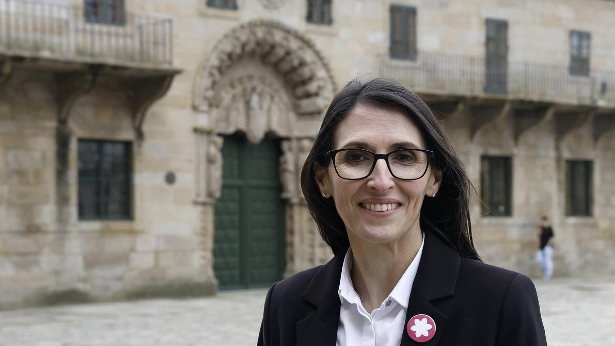 Rosa Crujeiras, primeira reitora de Galicia