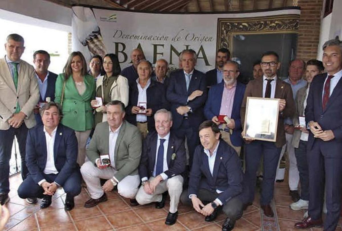 Entrega de los premios a la calidad de la DOP Baena en 2025.