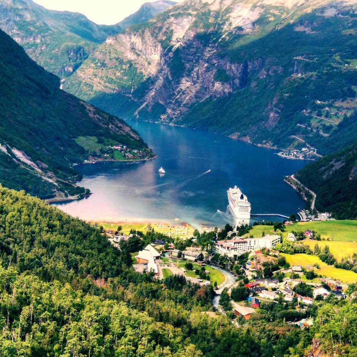 Fierdo de Geiranger, Noruega