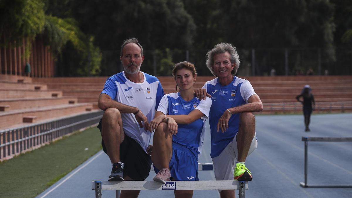 Rafa Blanquer padre, Rafa Blanquer hijo y Paula Blanquer