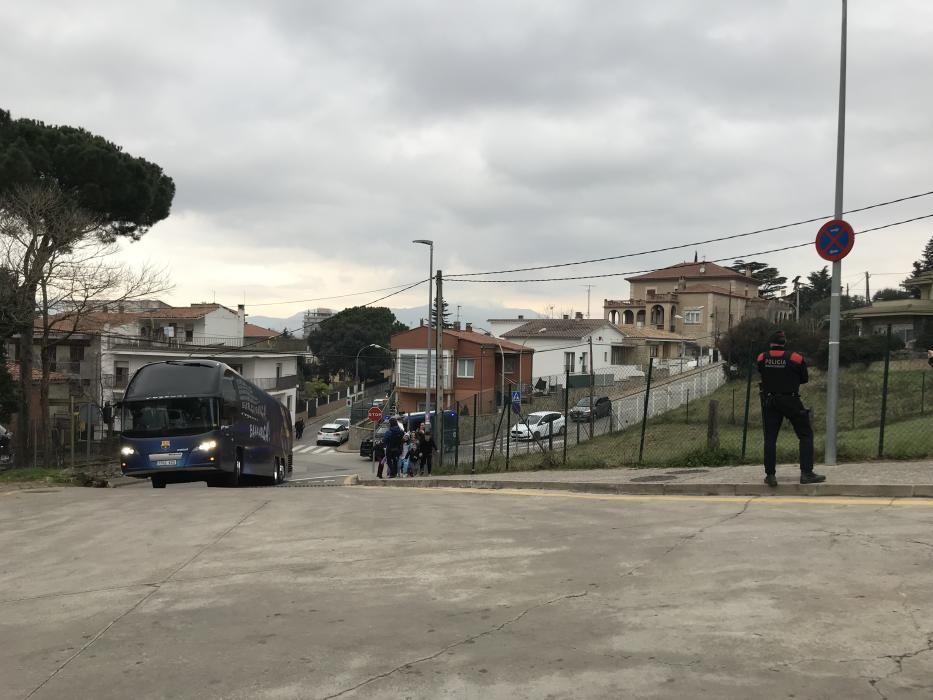 El Barça arriba a Girona