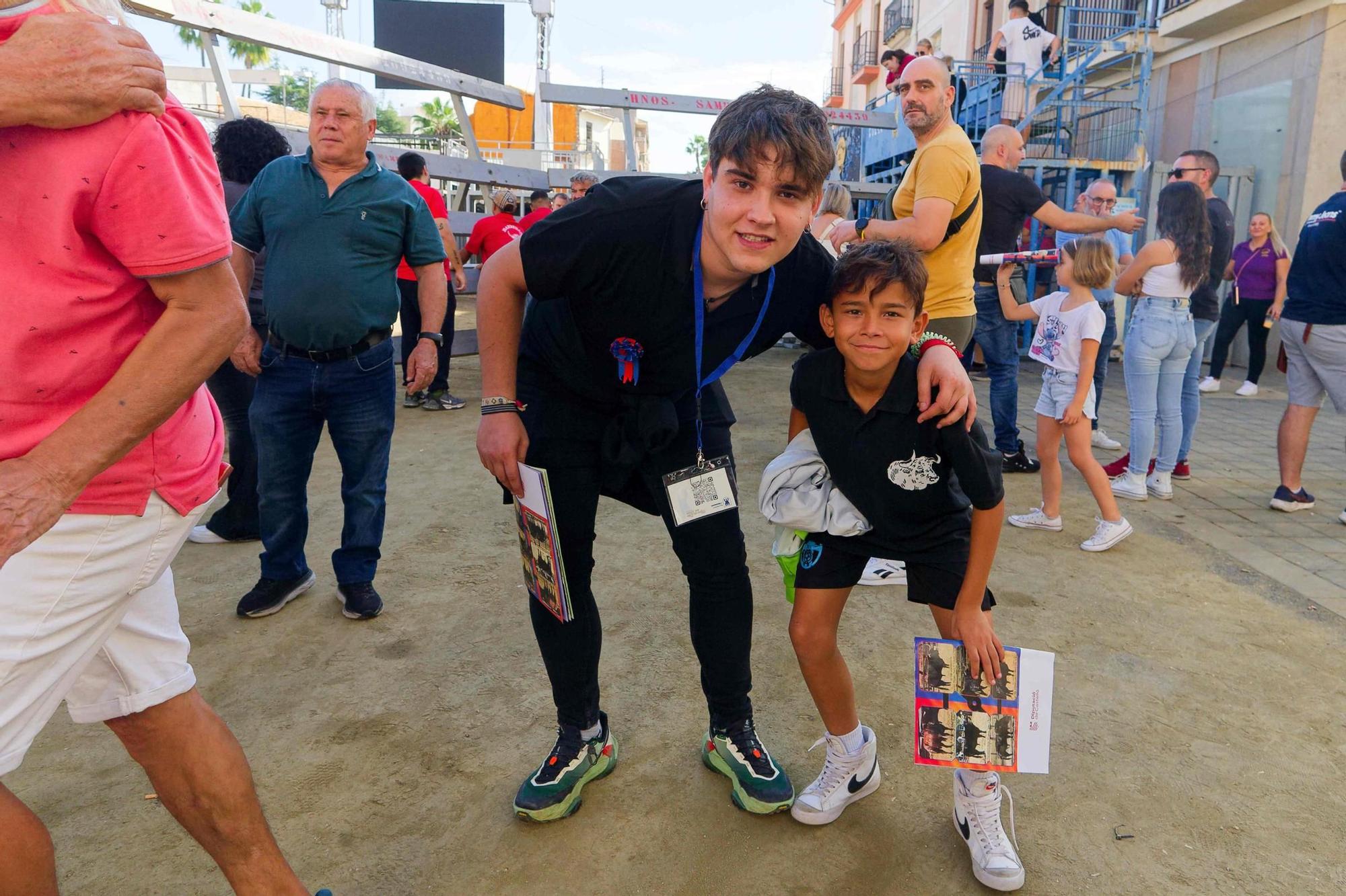 Las imágenes del primer encierro de las fiestas de Almassora