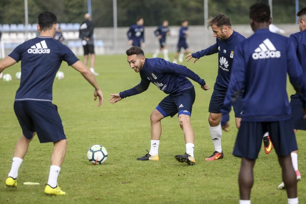 Entrenamiento del Real Oviedo