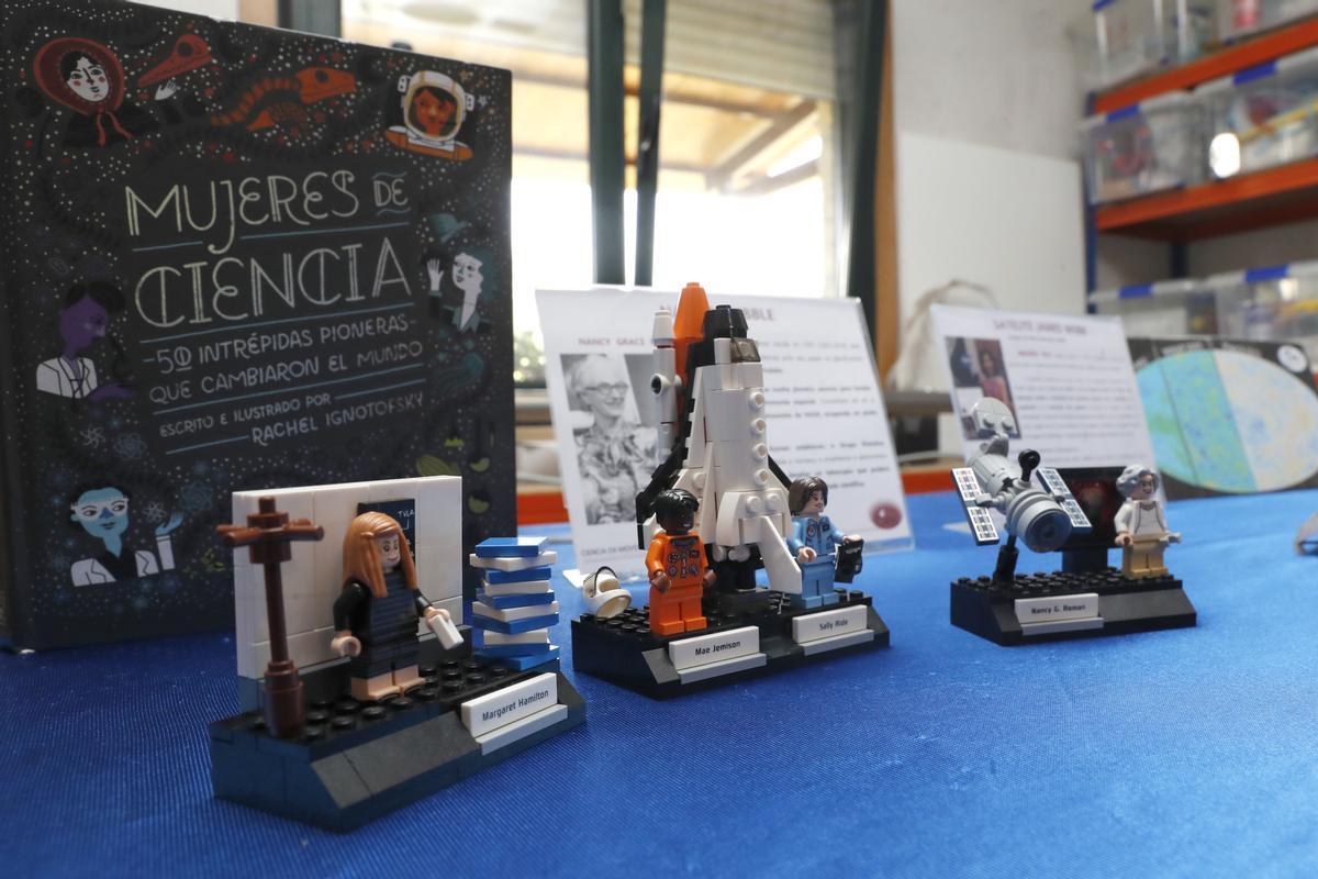 Las mujeres científicas tienen un lugar destacado en el museo científico de Gondomar. 7 octubre 2022. José Lores