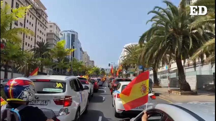 Caravana por España, en Santa Cruz de Tenerife