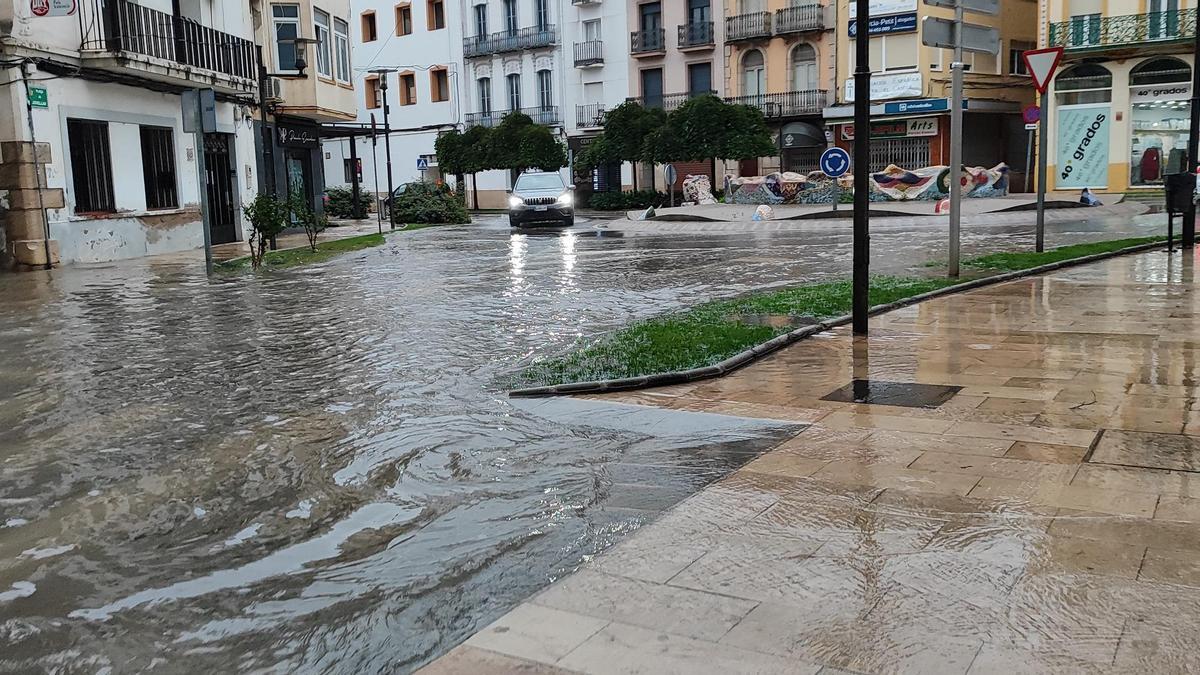Vinaròs també ha patit unes pluges intenses el últims dies