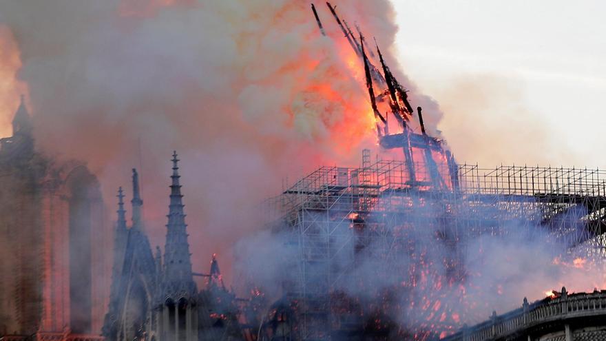 Las obras de restauración de Notre Dame avanzan dos años después de la tragedia