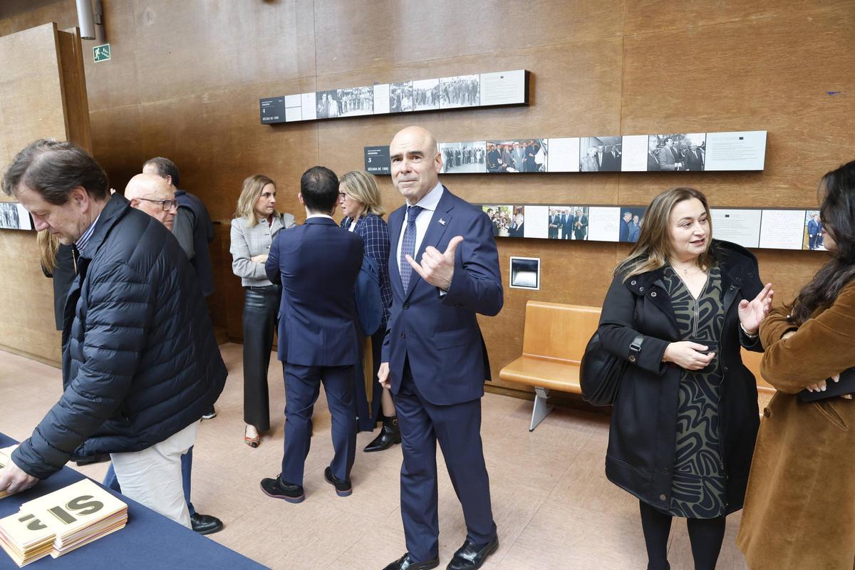 La asamblea del Grupo Covadonga, en imágenes