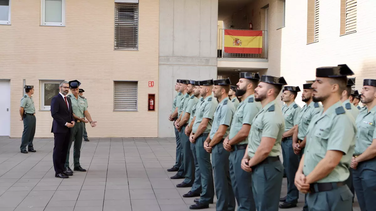 La Guardia Civil suma 45 agentes a la Compañía de Lorca