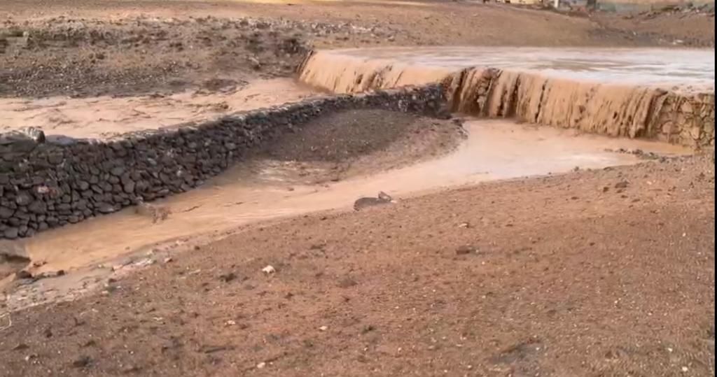 Lluvia en Fuerteventura (27/01/22)