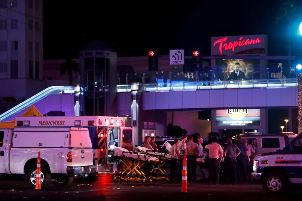 Tiroteo cerca de un casino de Las Vegas