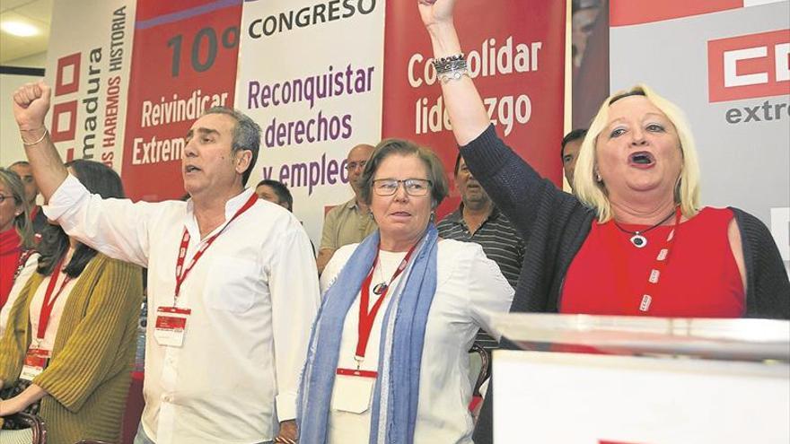 Chacón: «Mi reto será consolidar y fortalecer el liderazgo de CCOO»