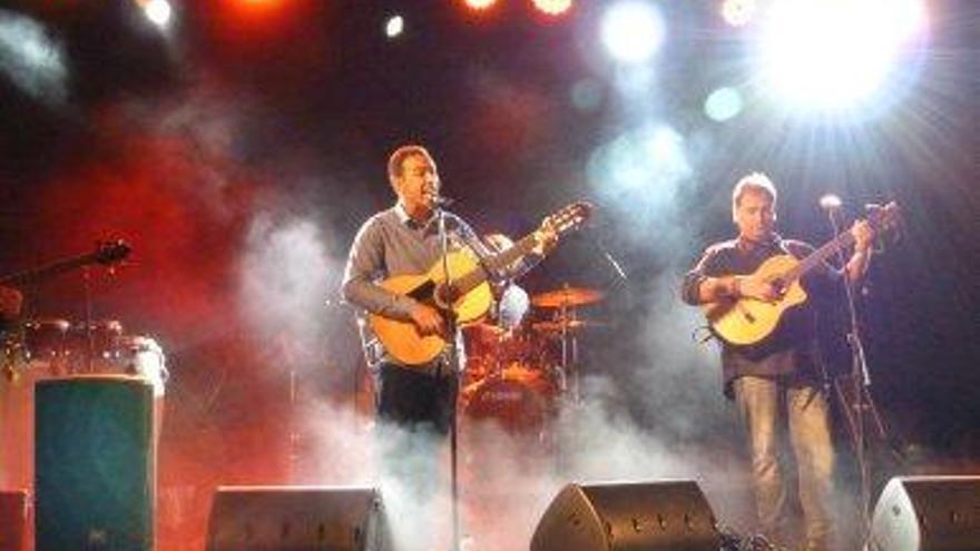 El concert de rumba catalana que va protagonitzar la Festa del Roser