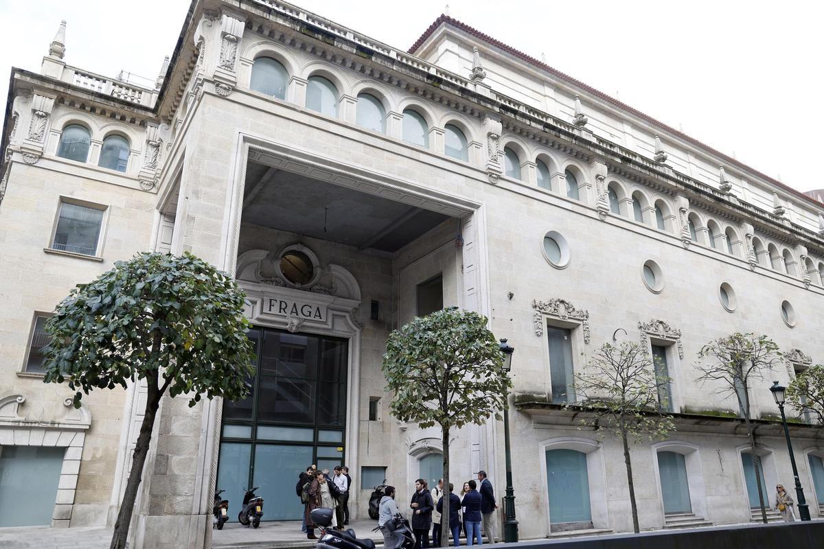 Exterior del Teatro Fraga de Vigo.