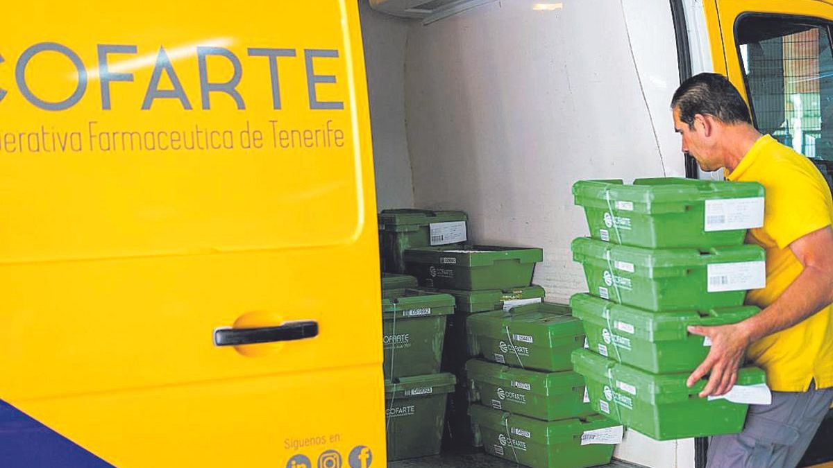 Ruta de Cofarte lista para distribuir a las farmacias.