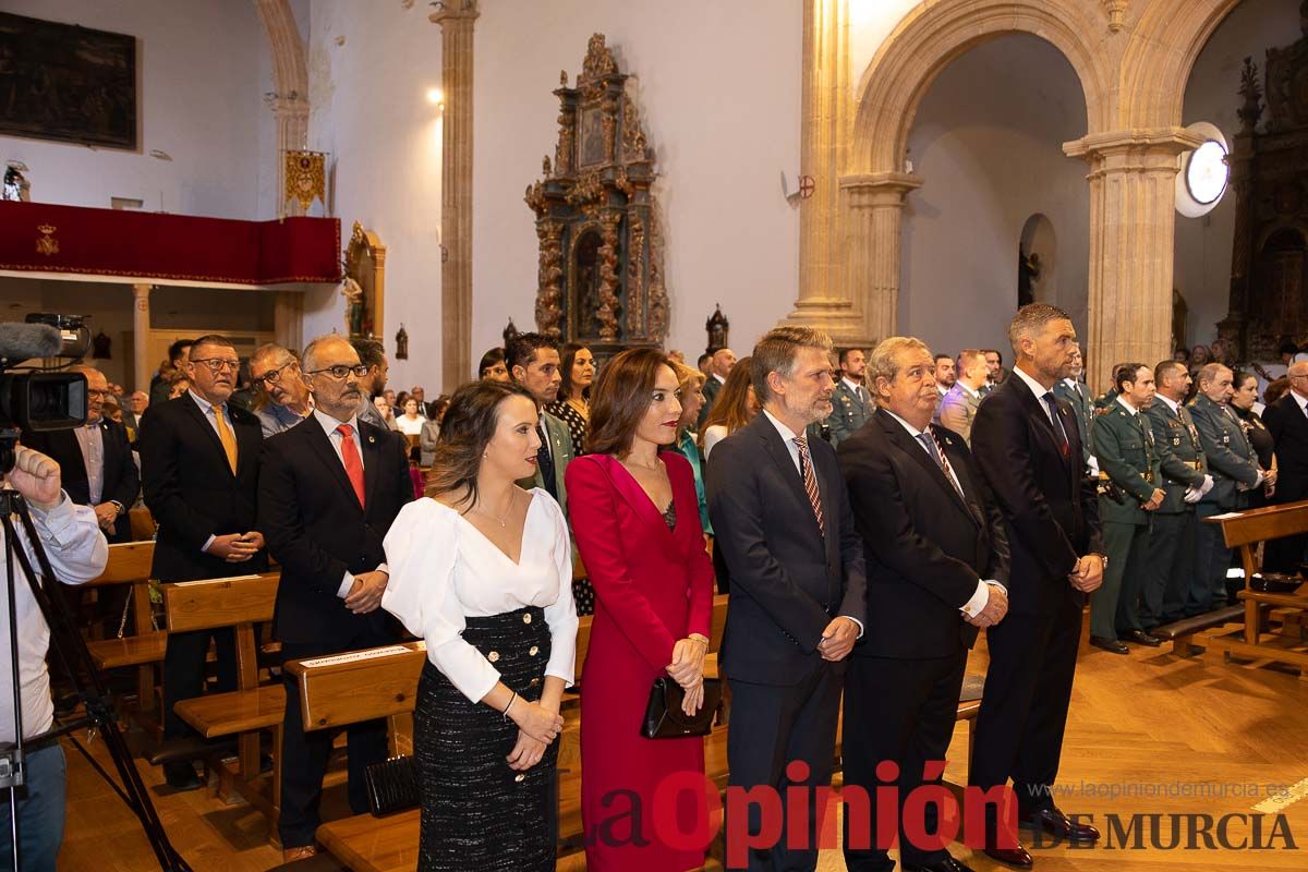 Celebración de la patrona de la Guardia Civil en Caravaca