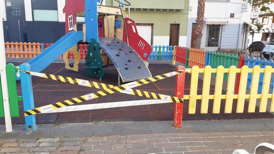 Santa Cruz cierra los parques infantiles y zonas de calistenia