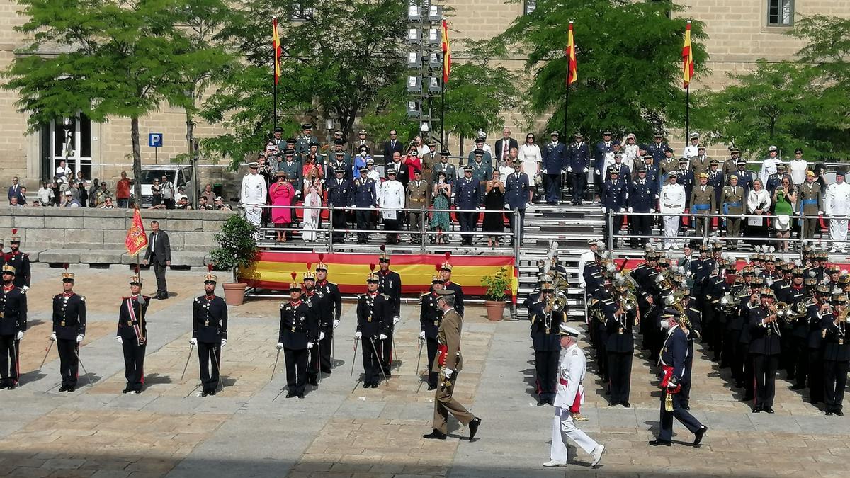 Un momento del desfile.