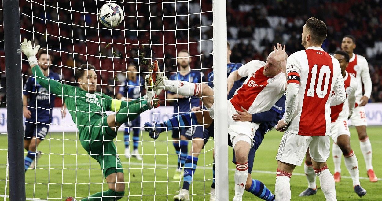 Klaasen anotó el 1-0 para el Ajax