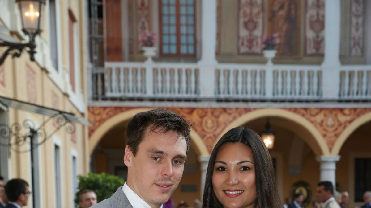 Louis Ducruet y Marie Chevallier