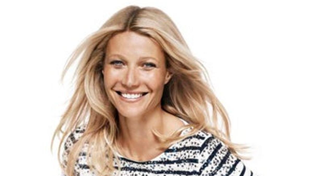 Gwyneth Paltrow imagen de una de las líneas de la firma escandinava Lindex