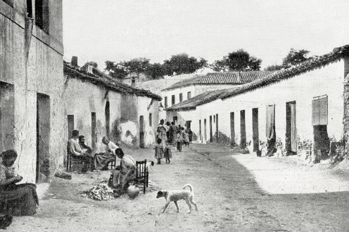 Distribución de los socorros a los pobres del barrio de las Injurias