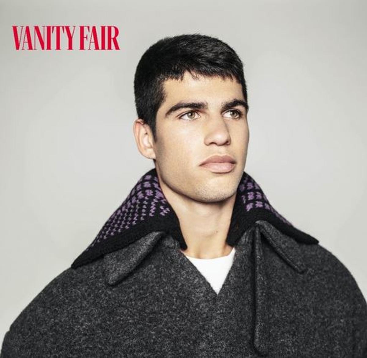 Carlos Alcaraz, para Vanity Fair