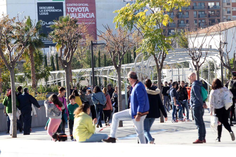 Los más pequeños han disfrutado del nuevo pulmón verde de la ciudad