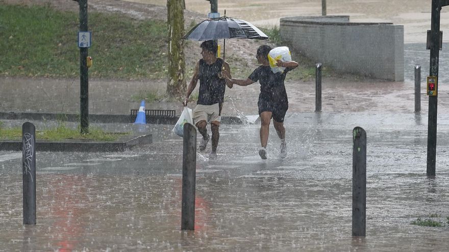 Anglès registra el dia més plujós en vint-i-quatre anys