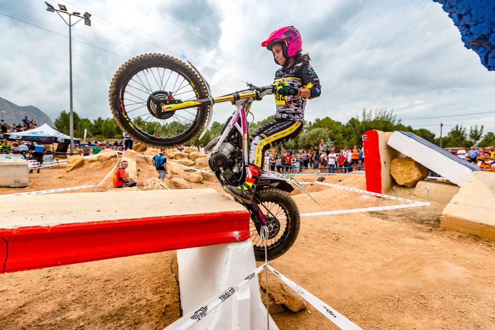 Bou se luce en el Mundial de Trial de La Nucía.