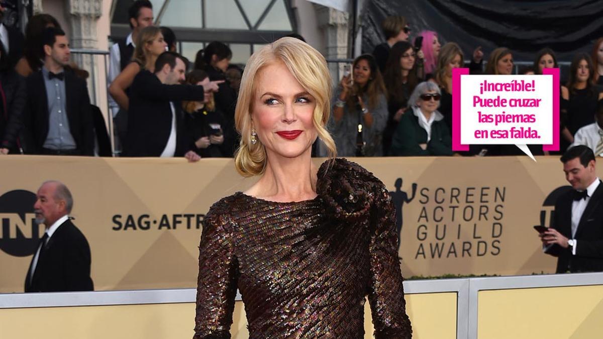 Nicole Kidman, espectacular en los SAG Awards 2018