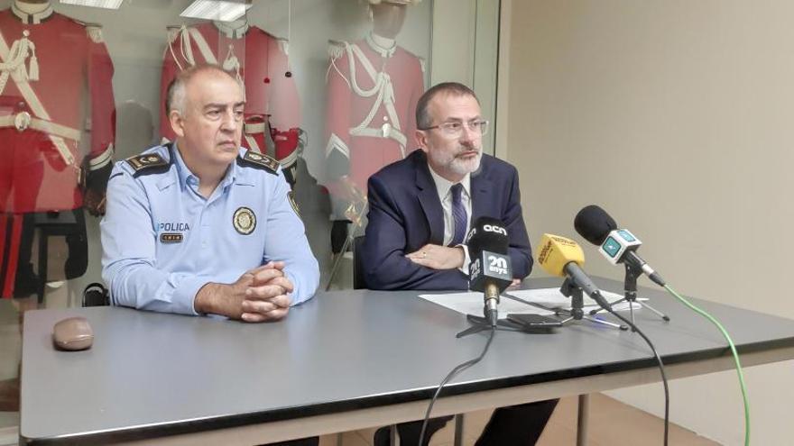 Figueres intensifica la vigilància al centre amb patrulles permanents contra els assalts en botigues