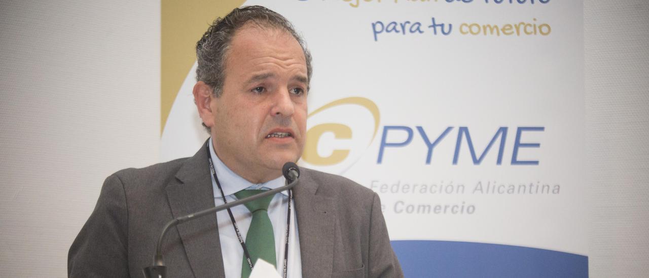 El presidente de Facpyme, Carlos Baño.