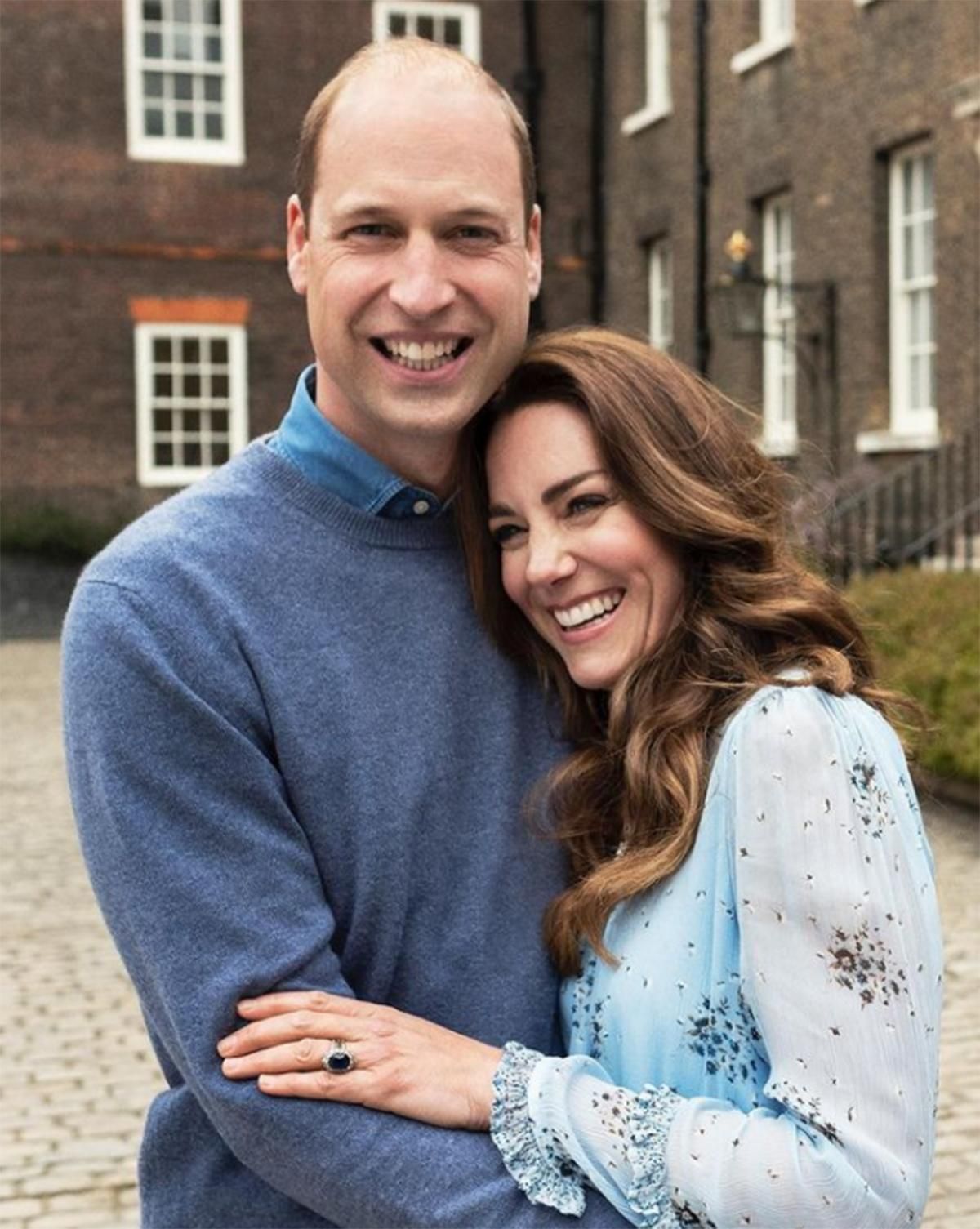 Kate Middleton y el principe Guillermo celebran su decimo aniversario